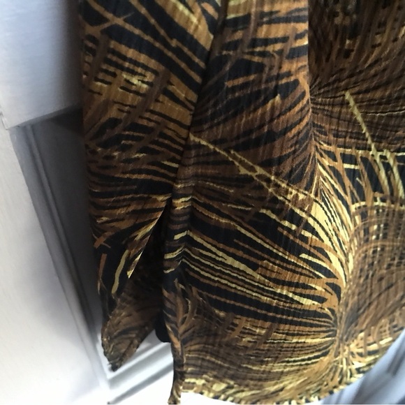 Notations, vintage women’s 2in1/shirt Earth tones, size 1X short sleeves collar - Picture 6 of 8